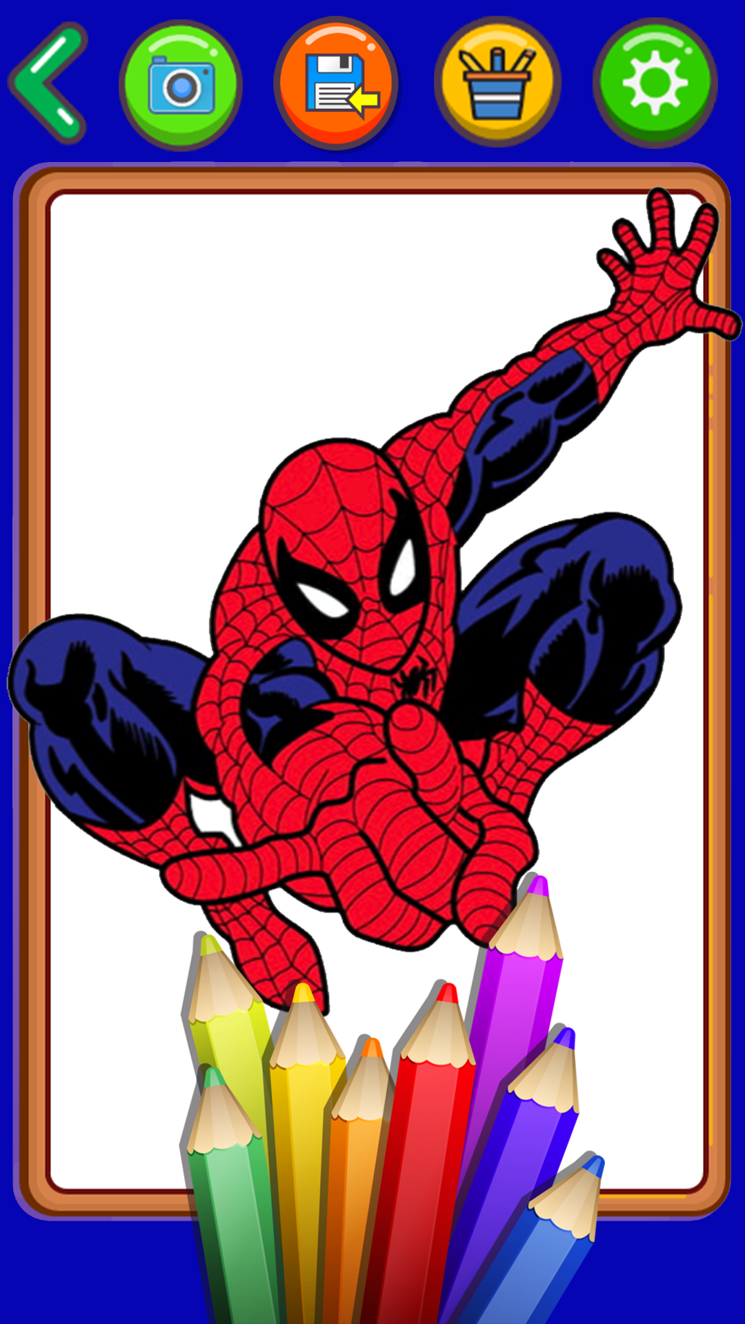 Download do APK de Livro de Colorir para Homem Aranha para Android