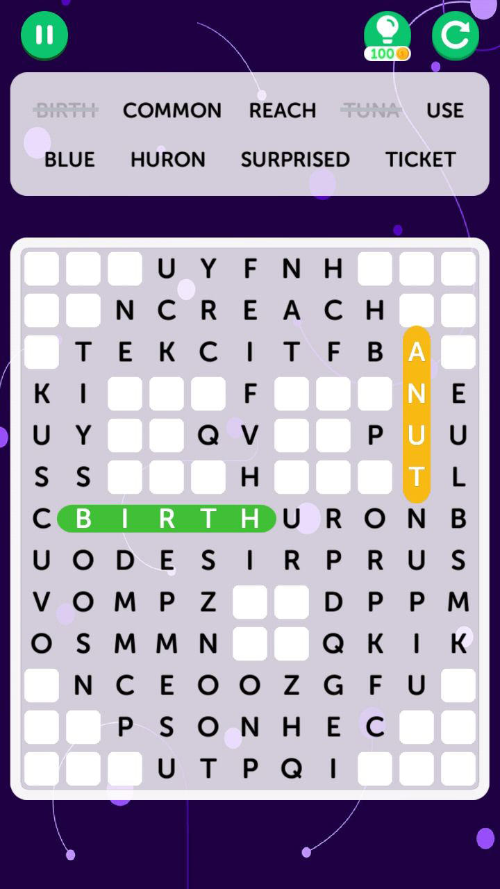 Word Search Puzzle 게임 스크린샷