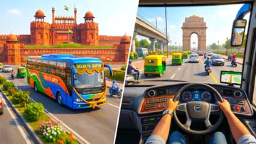 Bus Simulator India Game Sim Game Screenshot