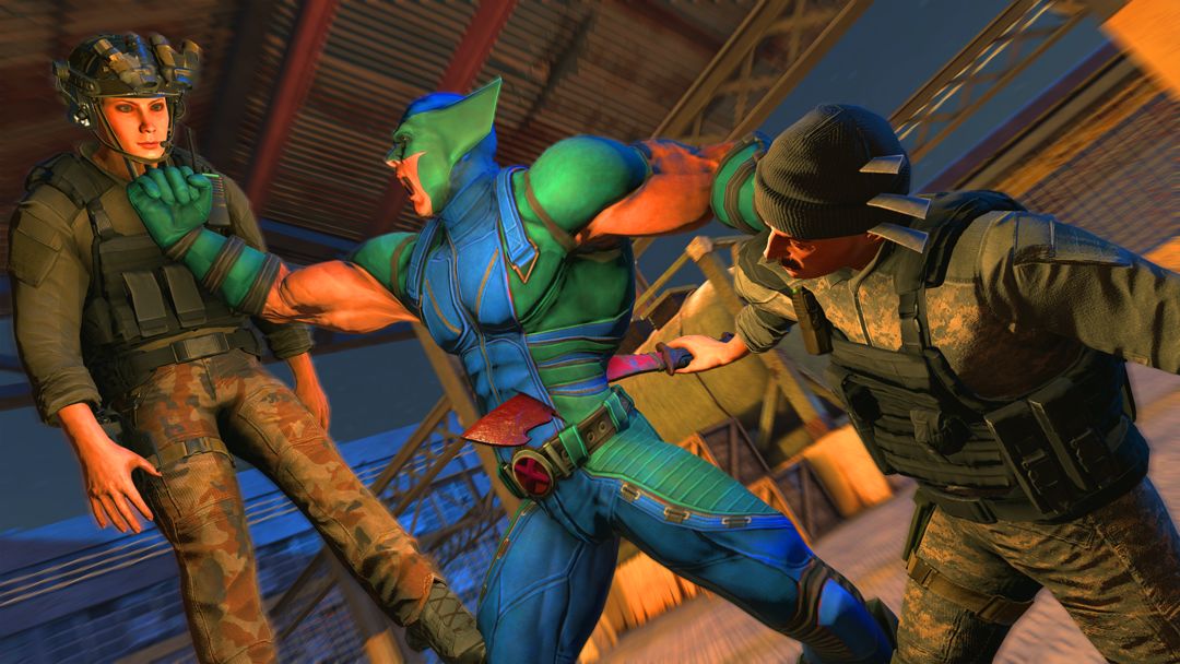 Superhero Fight Evolution Game screenshot game