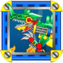 Dinosaur Robot Fighter