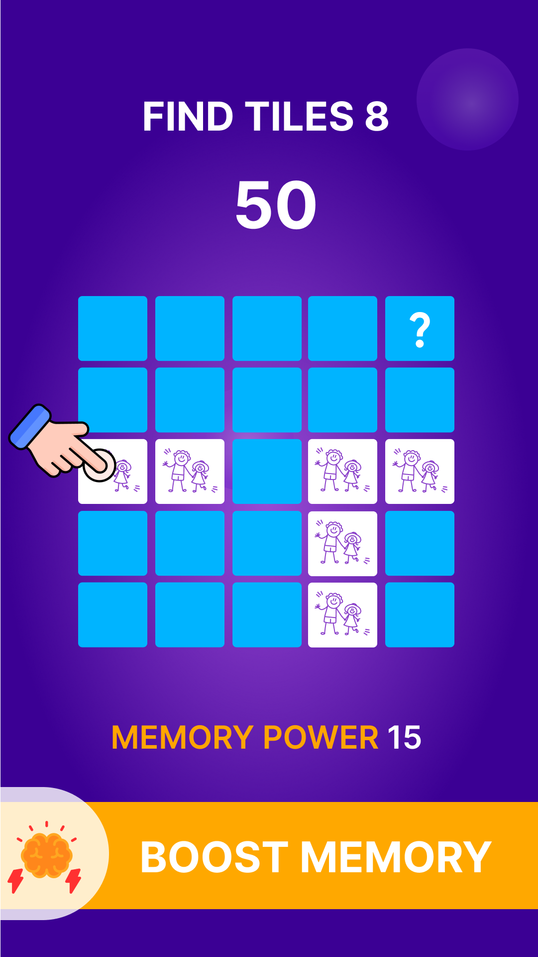 Sharp Brain -  IQ Test game Game Screenshot