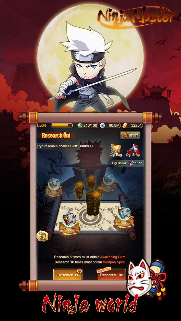 Ninja Master：Anime Games screenshot game