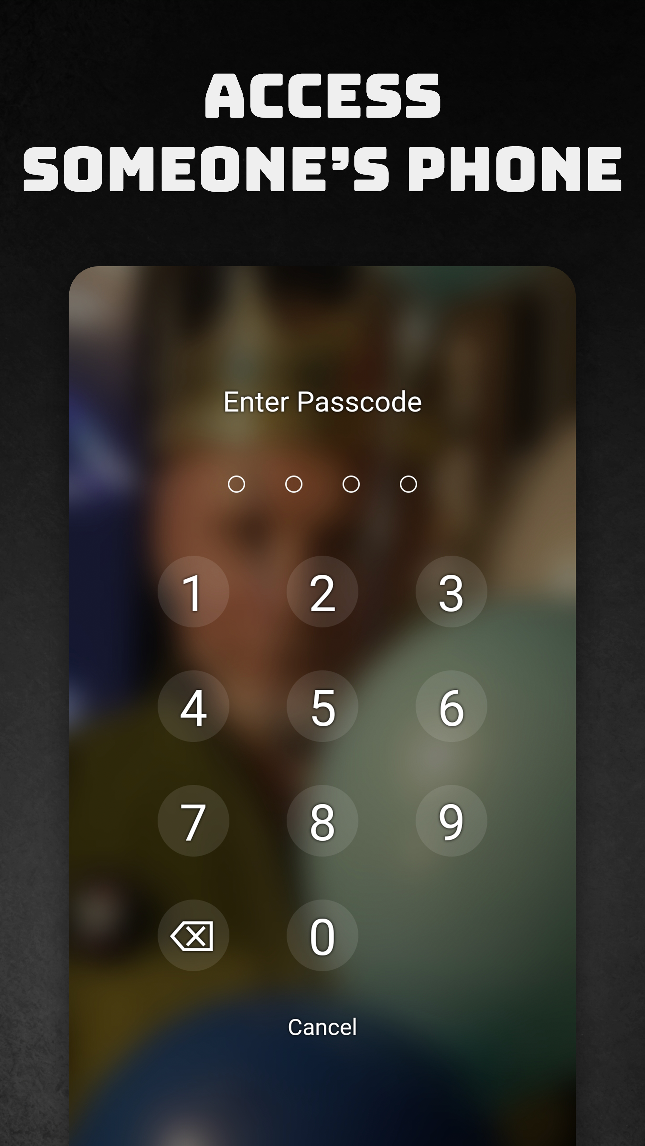 Peek a Phone - Detective Game Game Screenshot