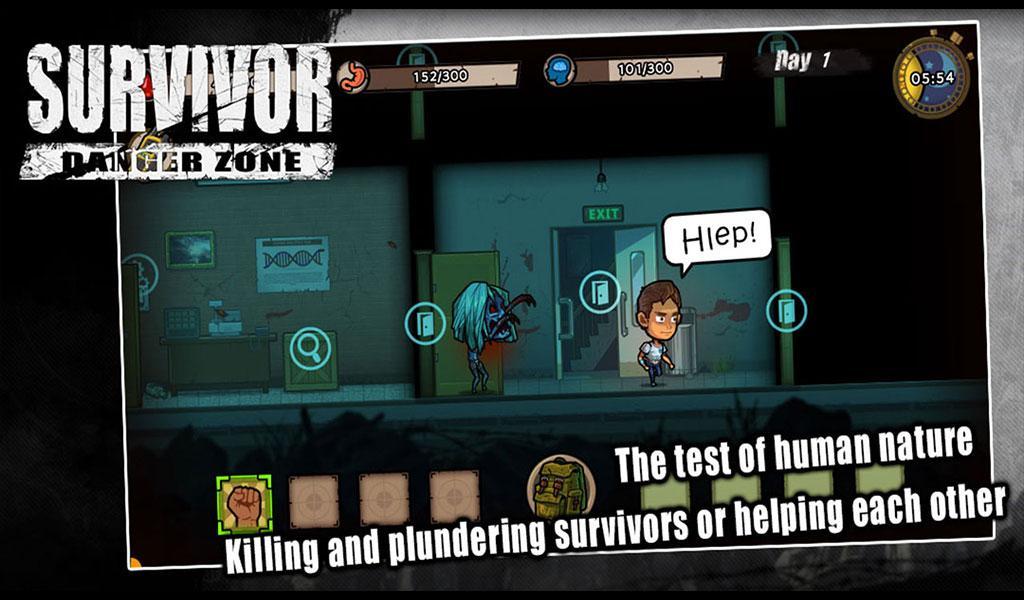 Survivor - DangerZone Game Screenshot