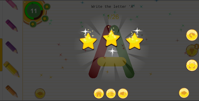 Learning Through Painting Game Screenshot