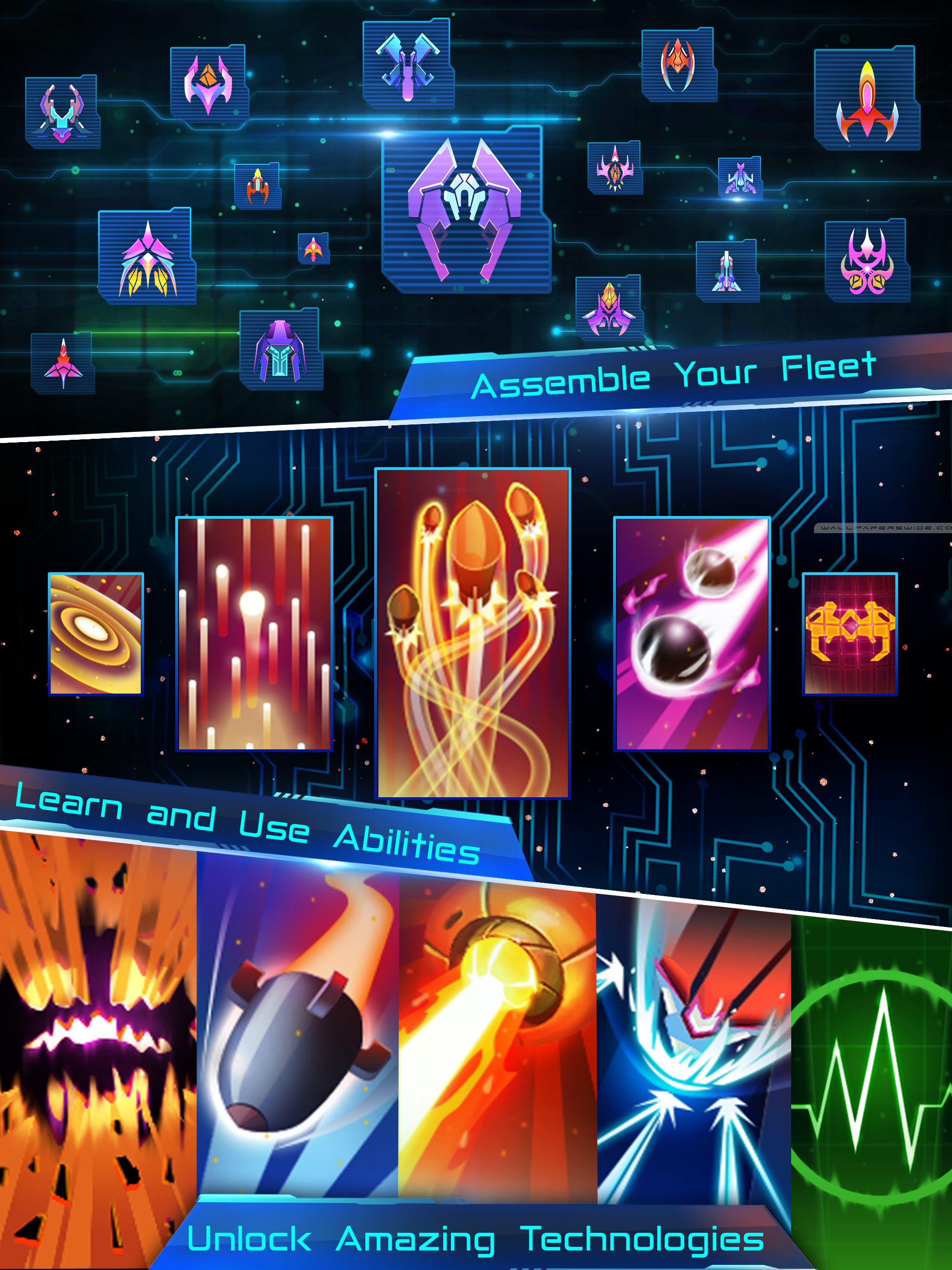 Void Troopers : Sci-fi Tapper Game Screenshot