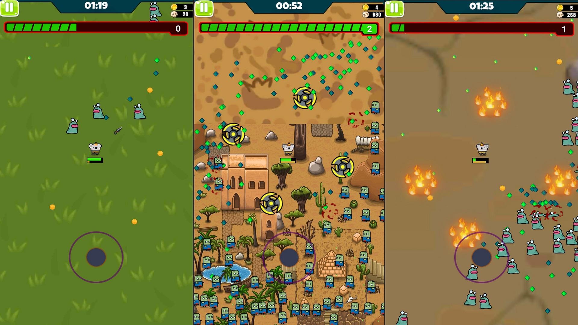 Screenshot of Monster Mayhem: Survival io