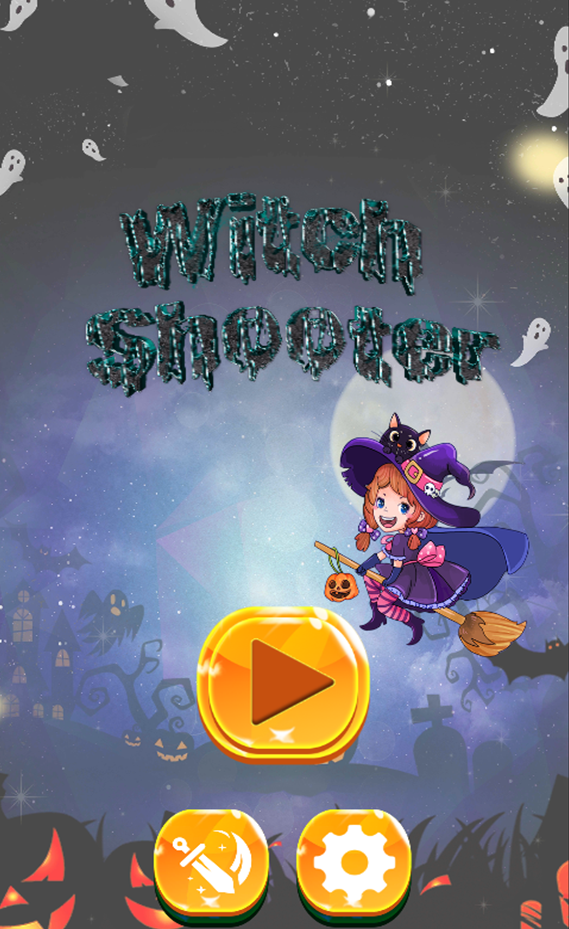 Cuplikan Layar Game Witch Shooter Game