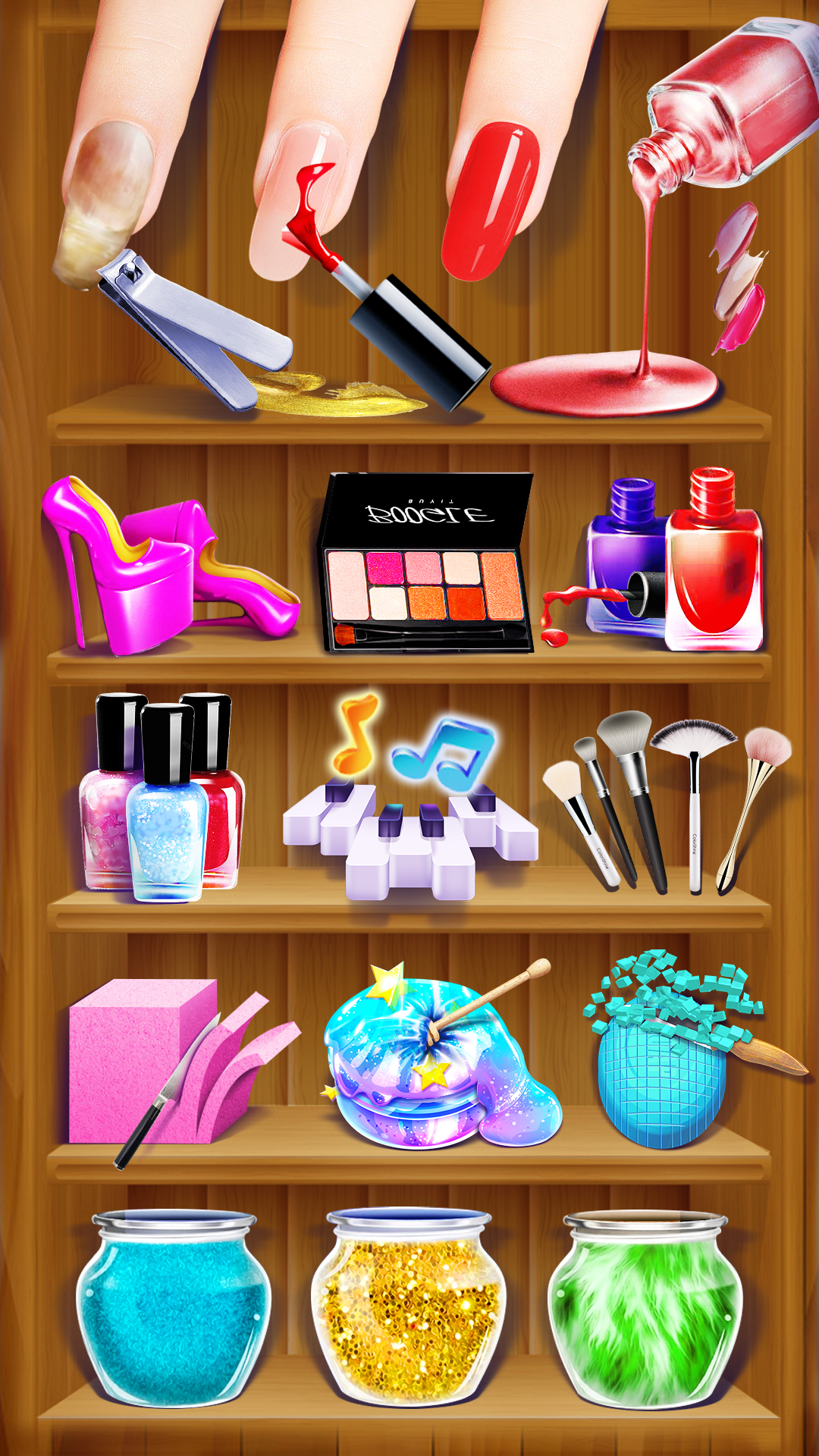 Screenshot of Antistress relaxing toy game