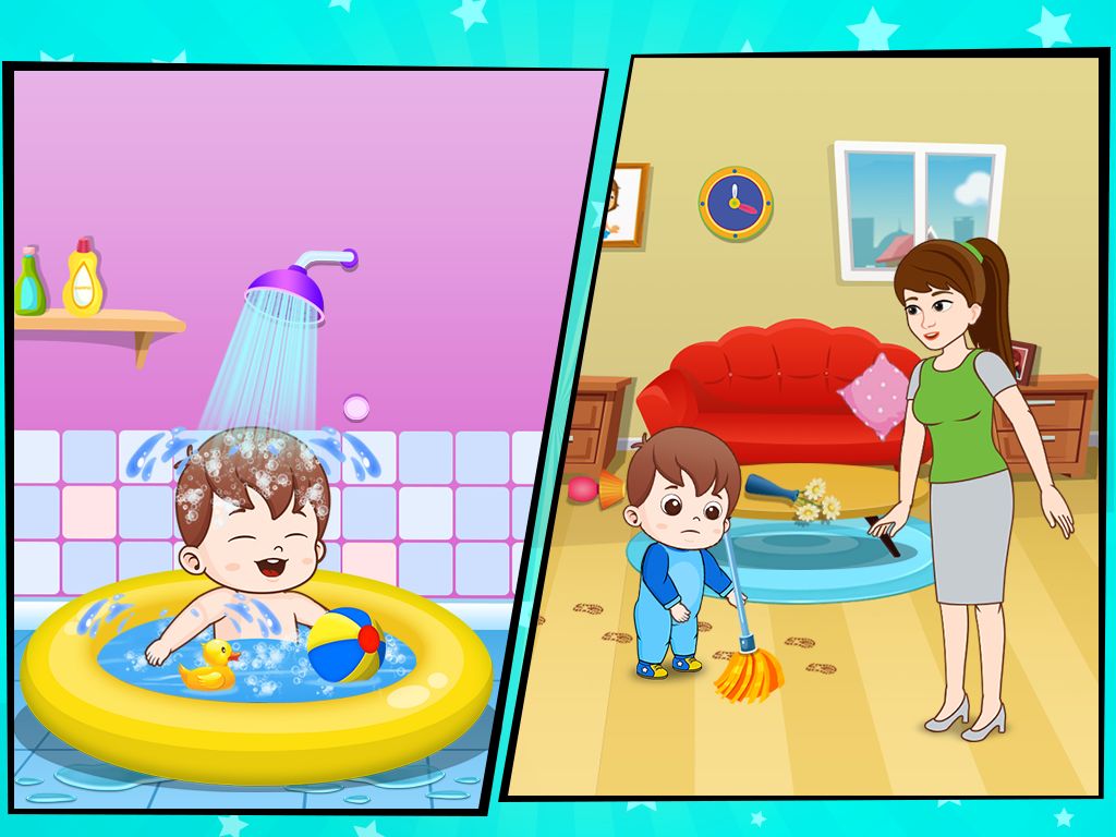 Naughty Baby Boy Daycare : Babysitter Game遊戲截圖