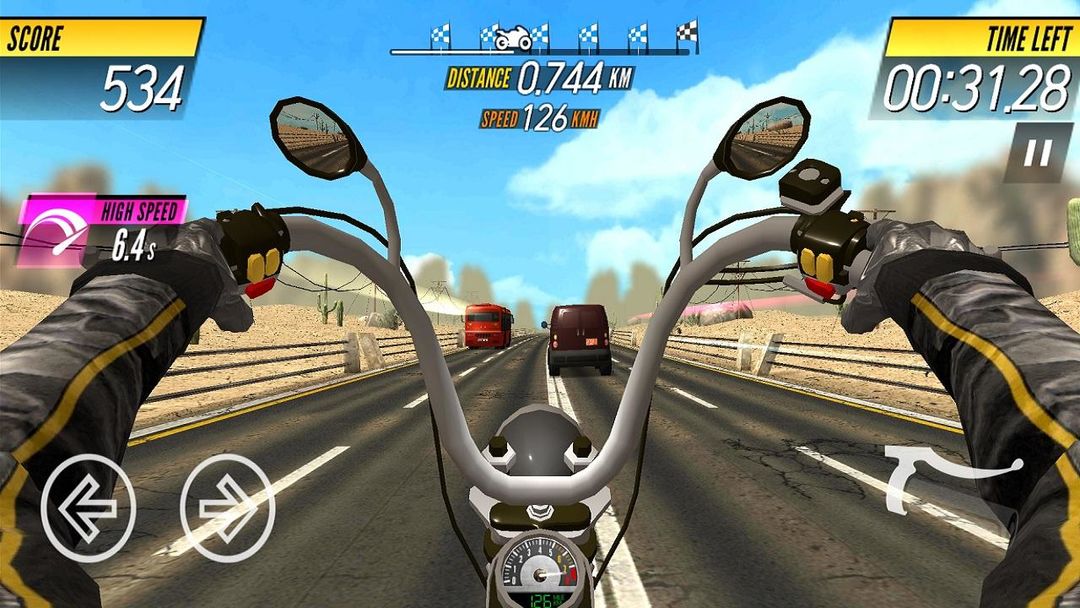Screenshot of Motorcycle Racing Champion
