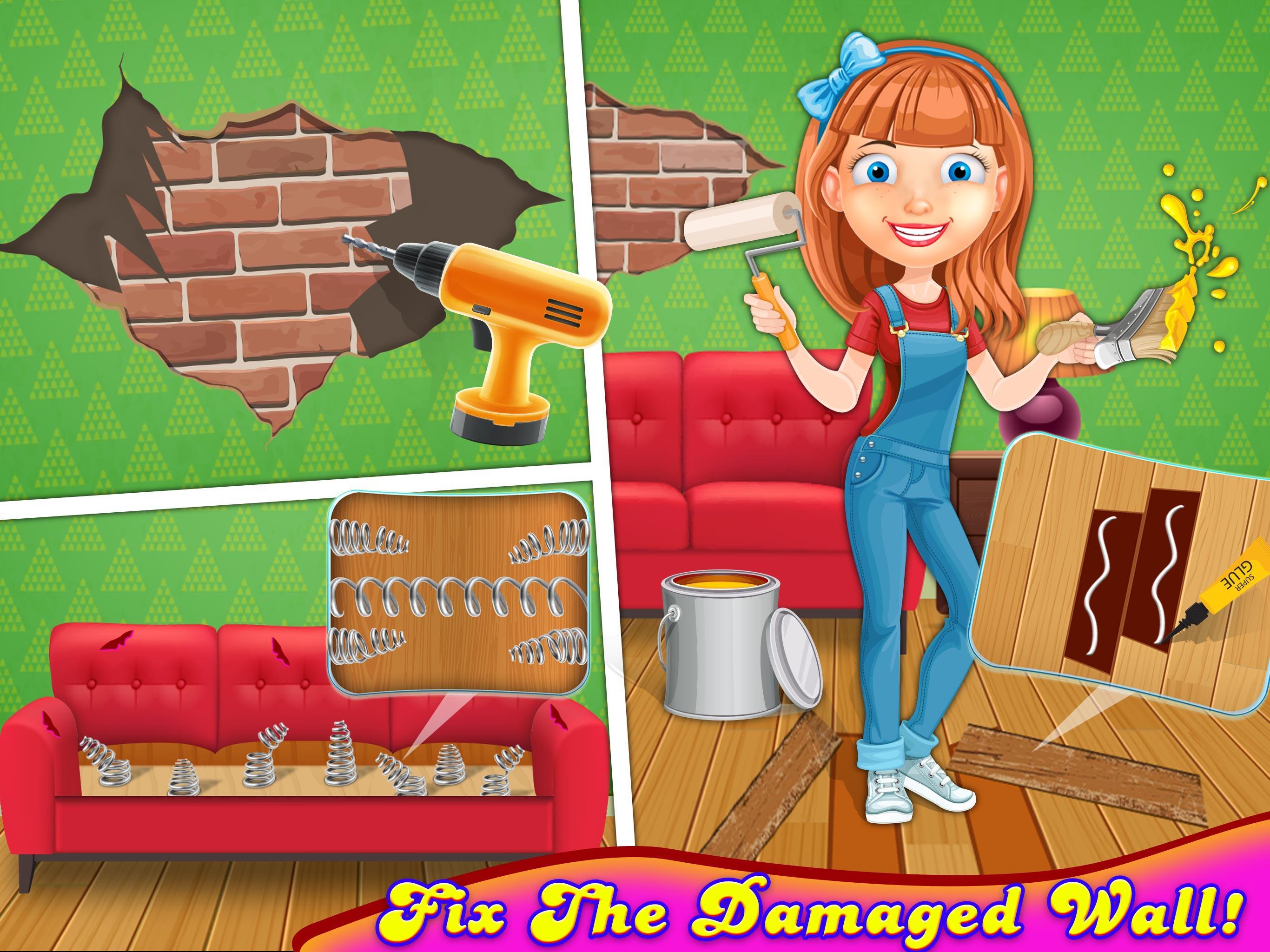 My House Makeover: Clean, Craft & Fix Game Screenshot