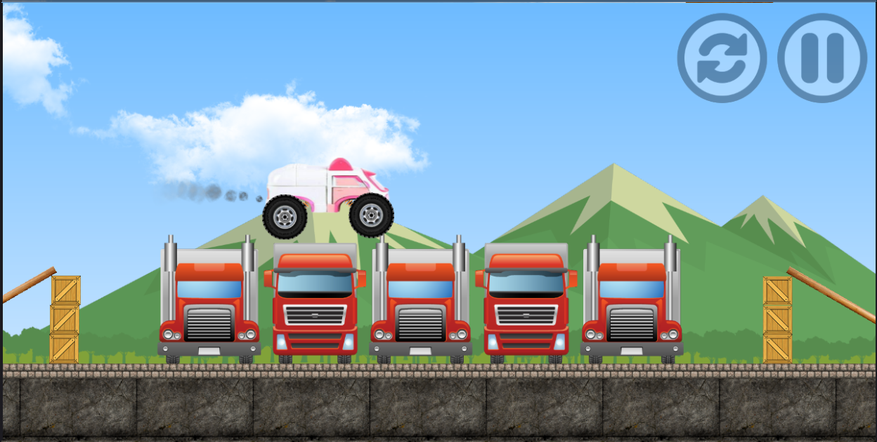 Robocar Amber Adventure Game Screenshot