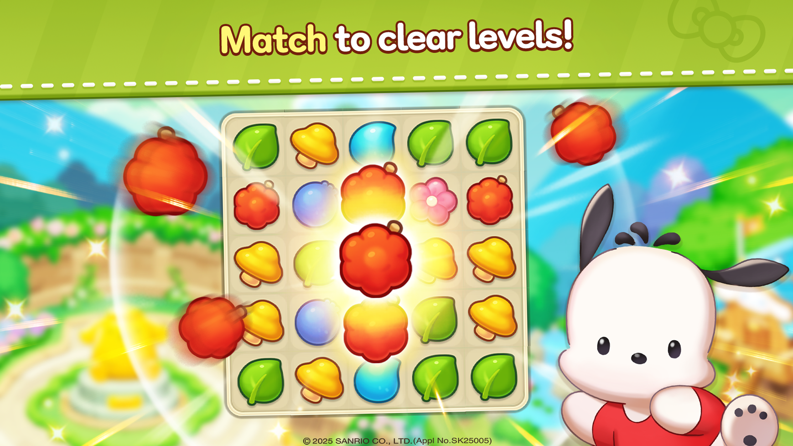 Hello Kitty Friends Match Game Screenshot