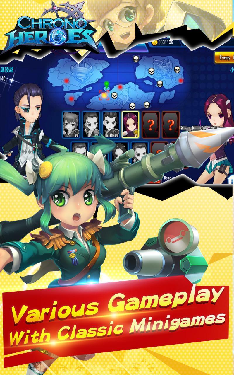 Chrono Heroes ภาพหน้าจอเกม