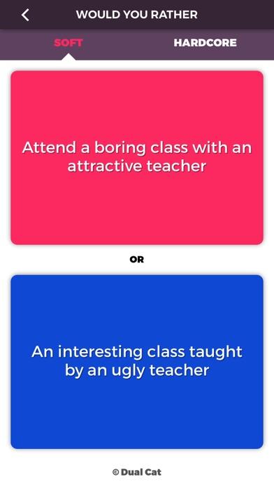 Would You Rather & Dilemmas Game Screenshot