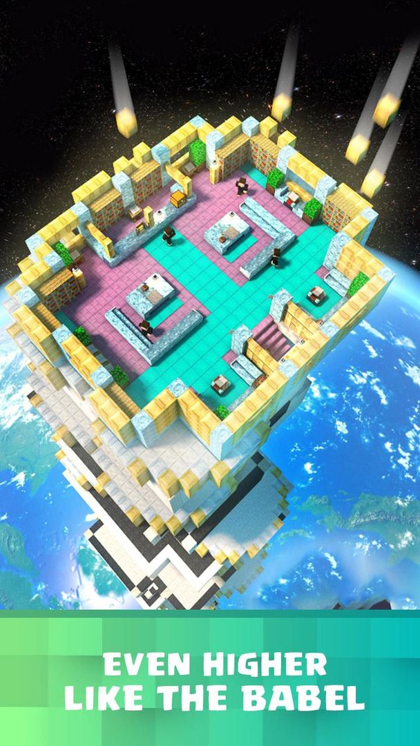 Screenshot of Idle Block Craft - Tower Of Babel
