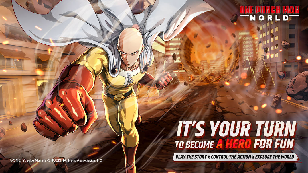 One Punch Man World screenshot game