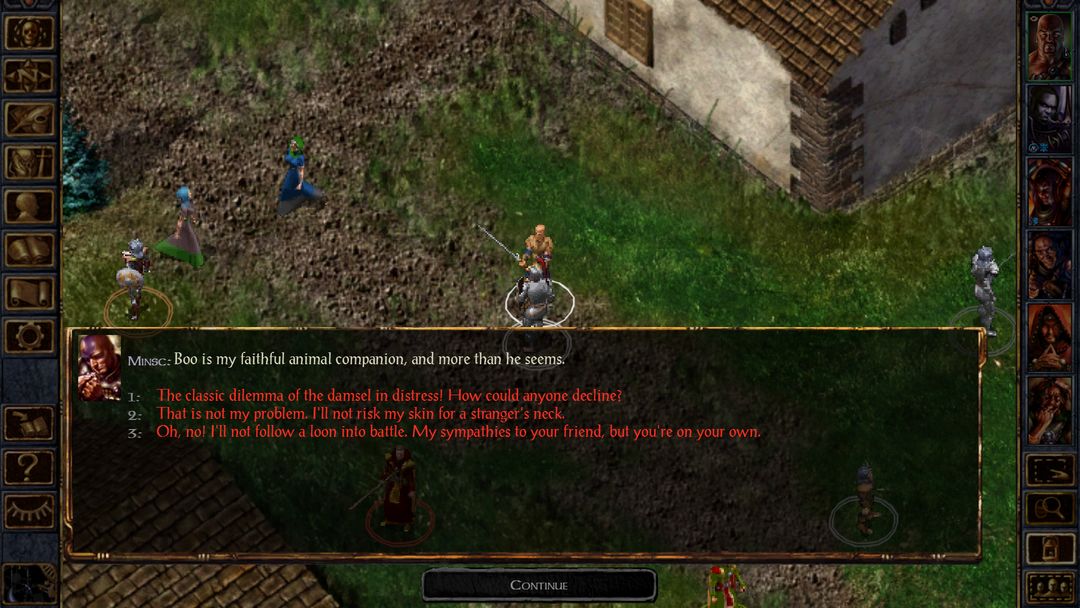 Baldur's Gate Enhanced Edition ภาพหน้าจอเกม