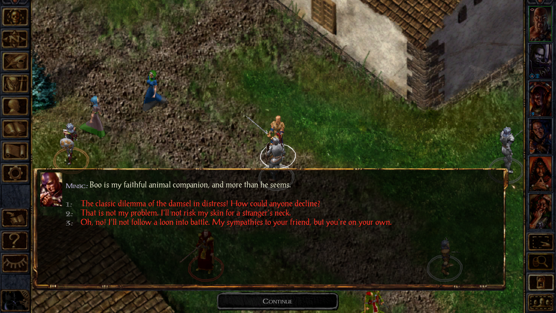 Baldur's Gate Enhanced Edition Game Screenshot