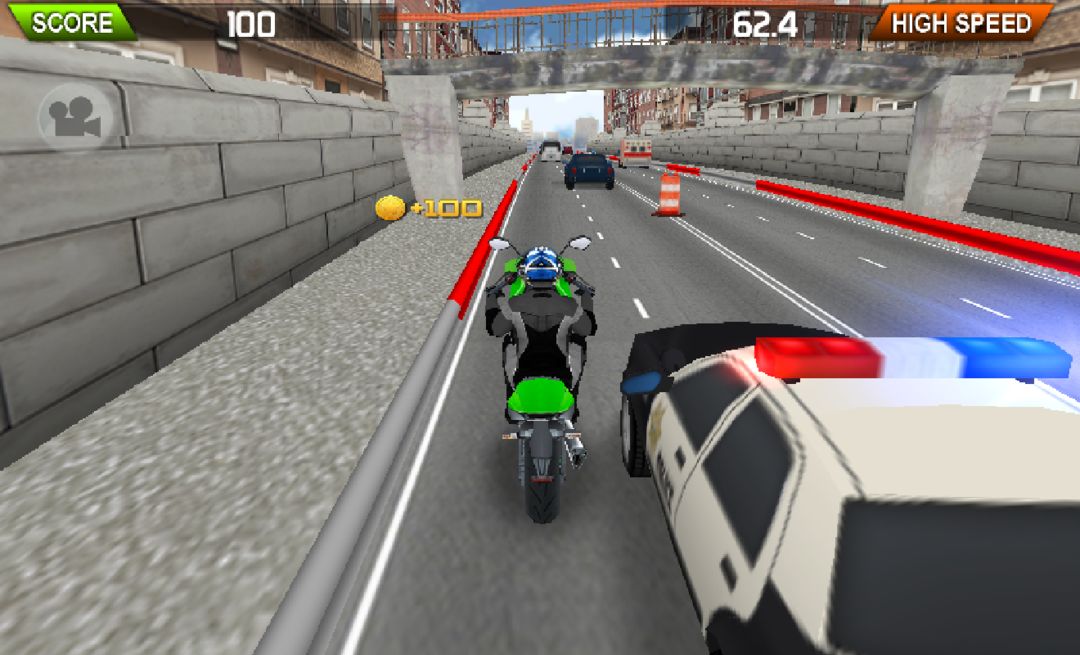 MOTO Furious HD ภาพหน้าจอเกม
