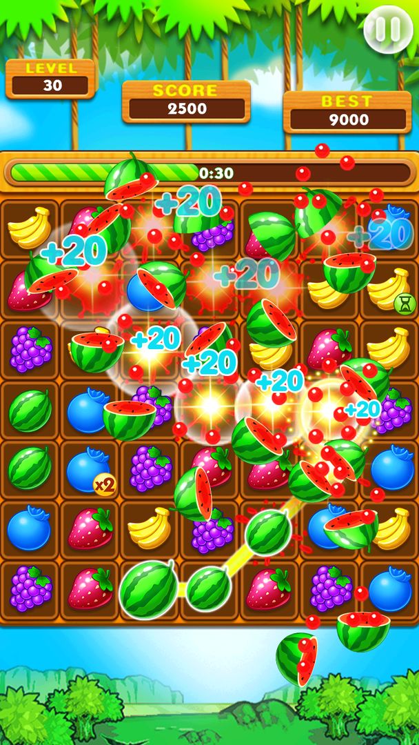 Fruit Splash screenshot game
