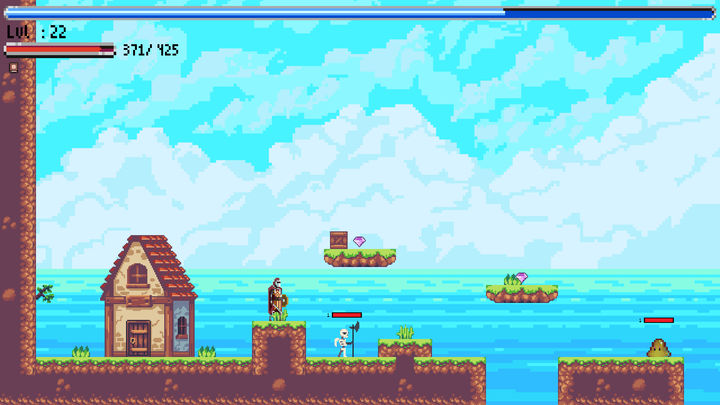 Pixel Knight Game Screenshot