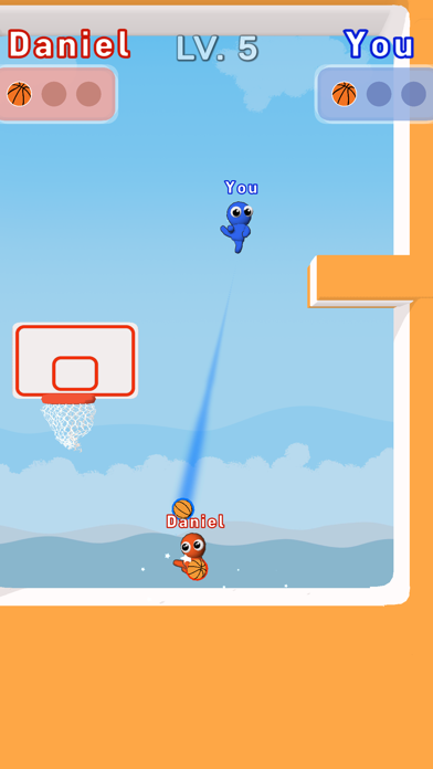 Cuplikan Layar Game Basket Battle