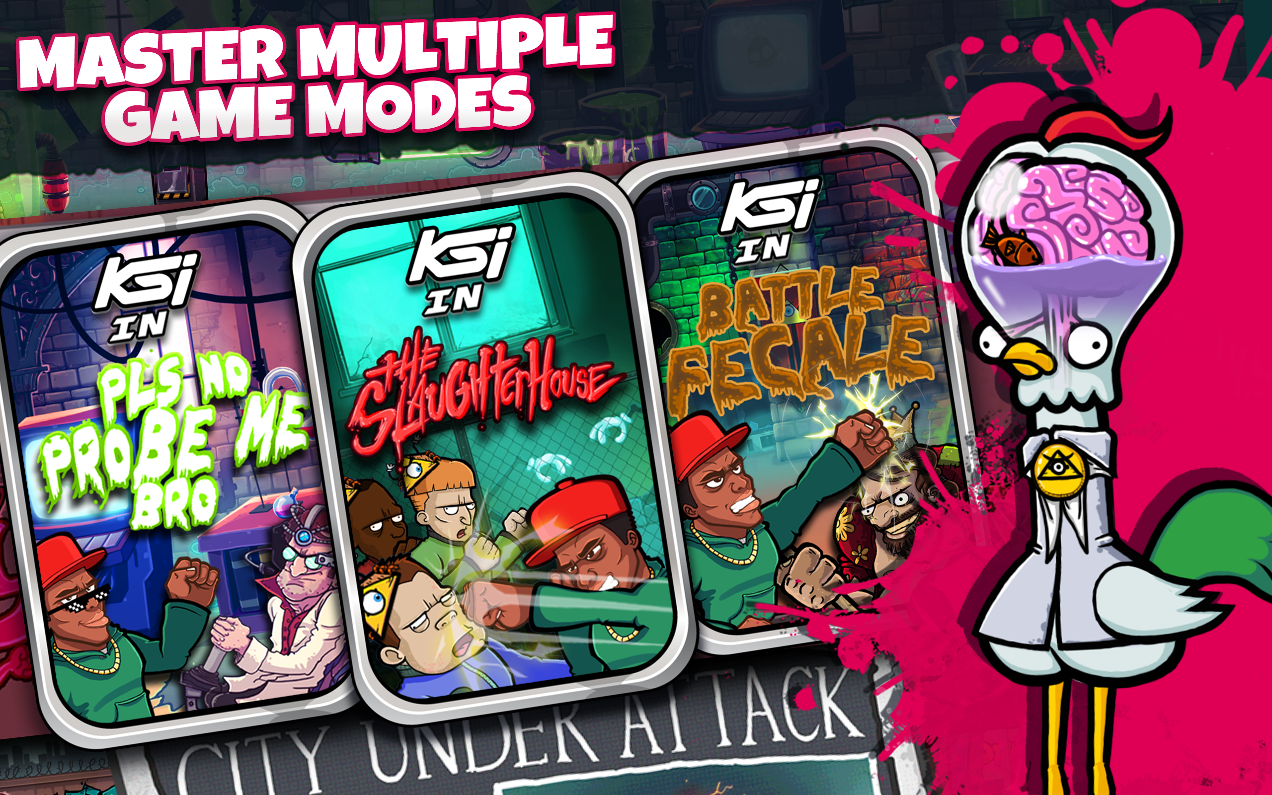 KSI Unleashed Game Screenshot