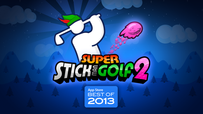 Cuplikan Layar Game Super Stickman Golf 2