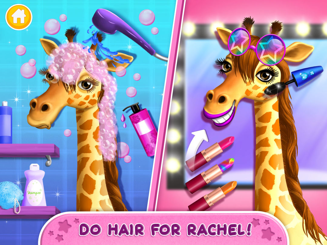 Rock Star Animal Hair Salon 게임 스크린 샷
