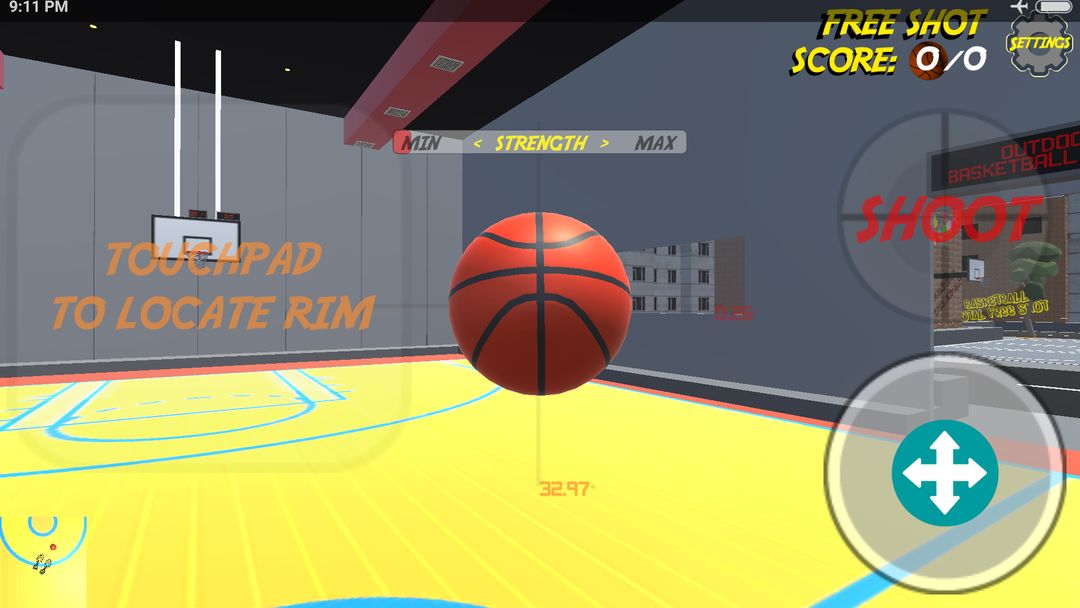 Basketball Total Free Shot screenshot game