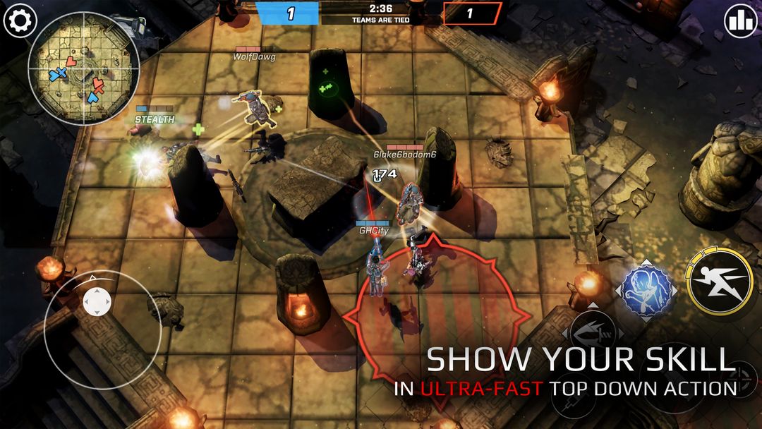 Screenshot of Edge of Combat