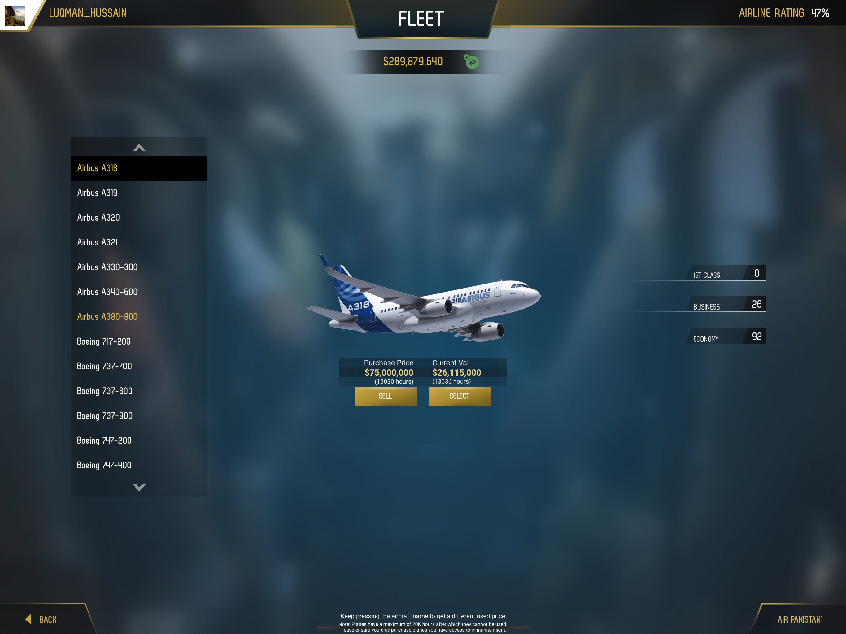 Screenshot of Infinite Passengers