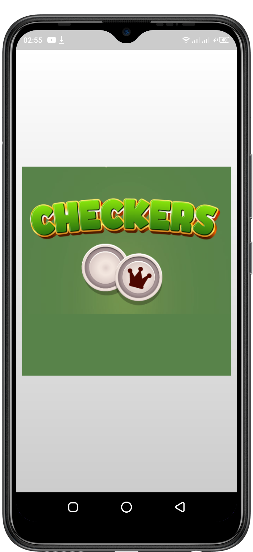 CHECKERS GAME Game Screenshot