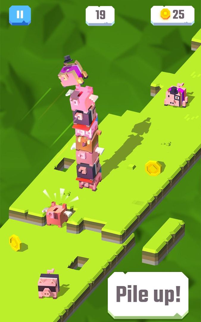 Piggy Pile screenshot game