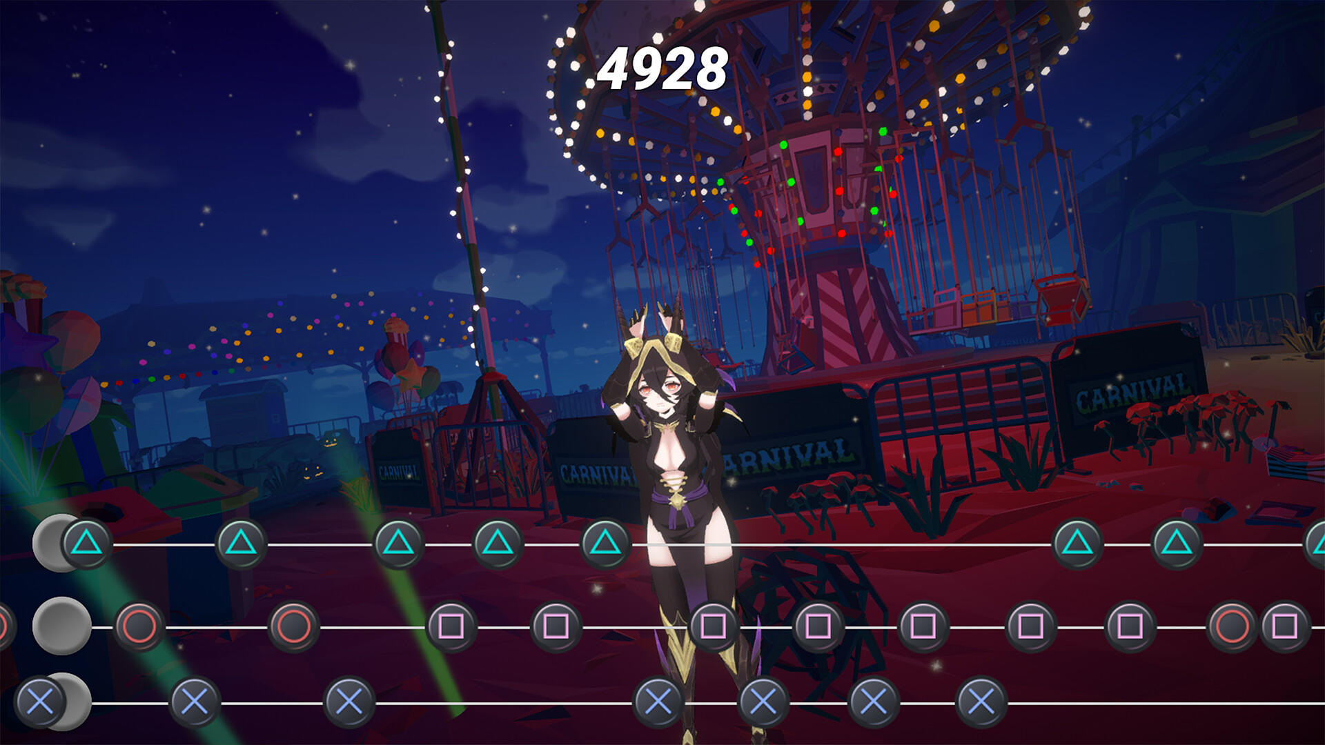 Anime Dance-Off - Ghost Party Game Screenshot