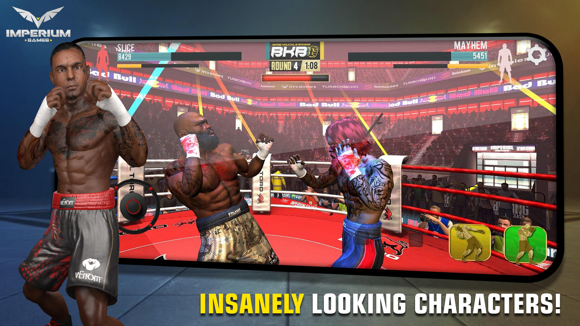 Brutal Knuckle Boxing Game Screenshot