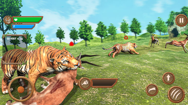 jogos simulador tigre selvagem versão móvel andróide iOS apk