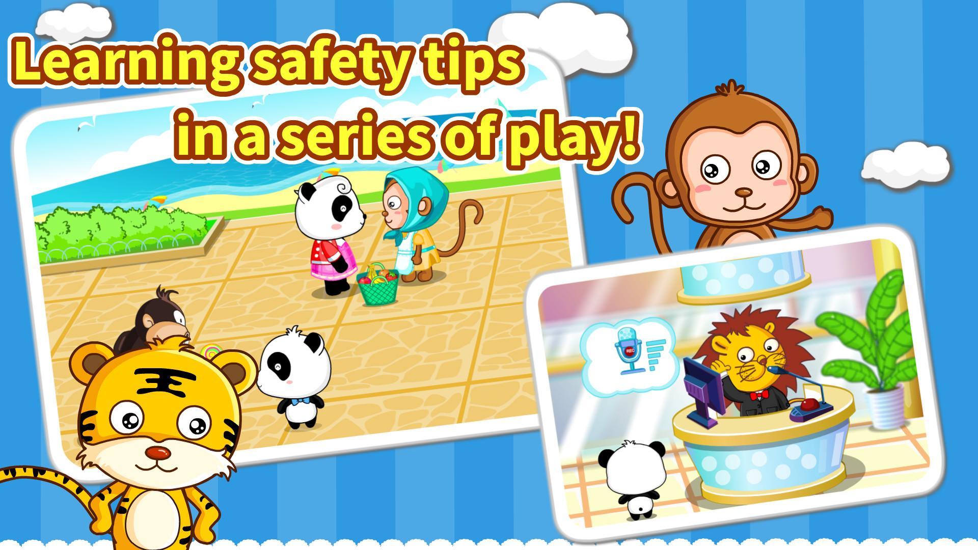 Little Panda Travel Safety ภาพหน้าจอเกม