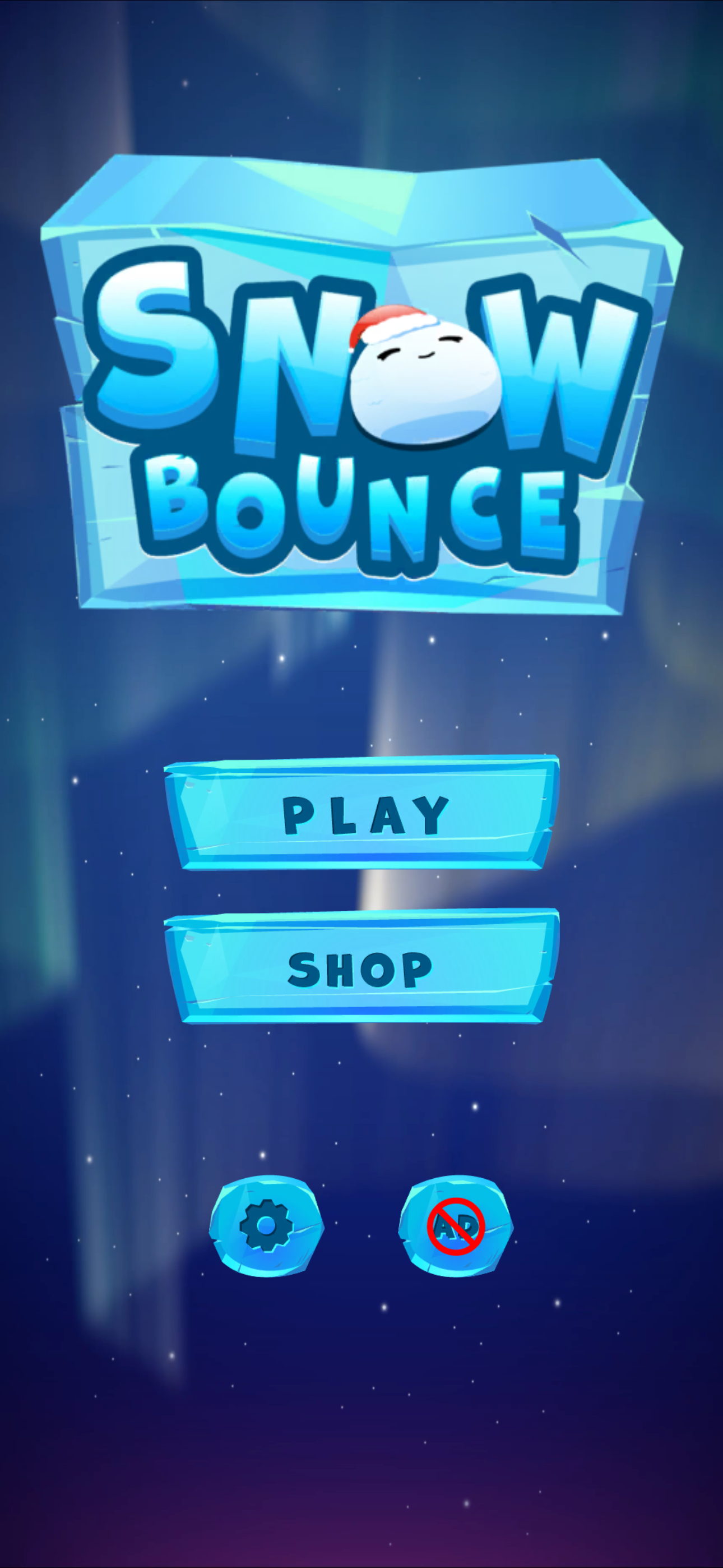 Скриншот игры Snow Bounce ichi