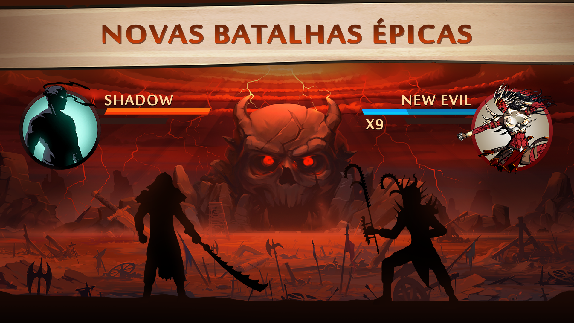Captura de Tela do Jogo Shadow Fight 2