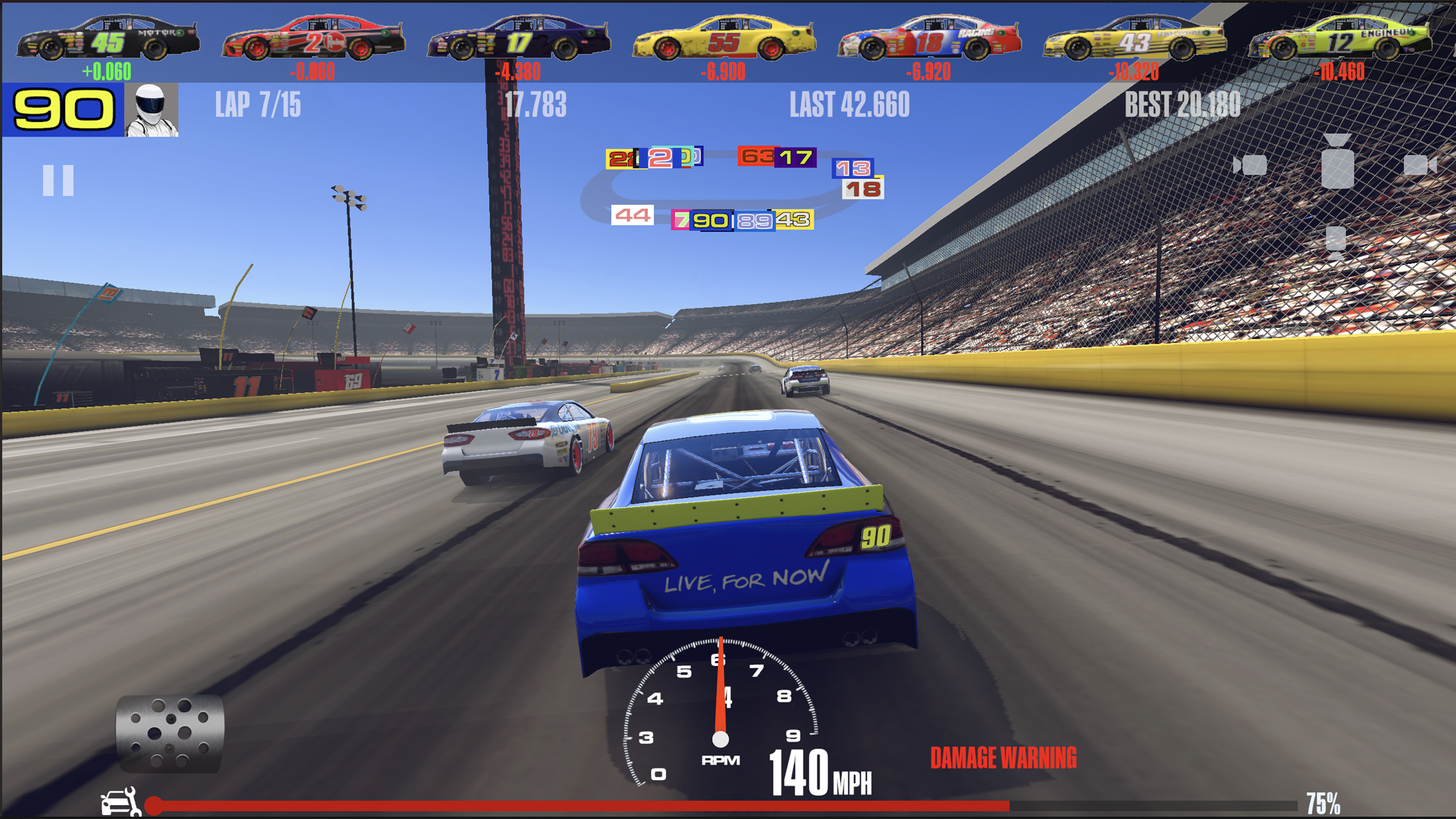Cuplikan Layar Game Stock Car Racing