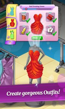 Captura de Tela do Jogo Fashion City 2