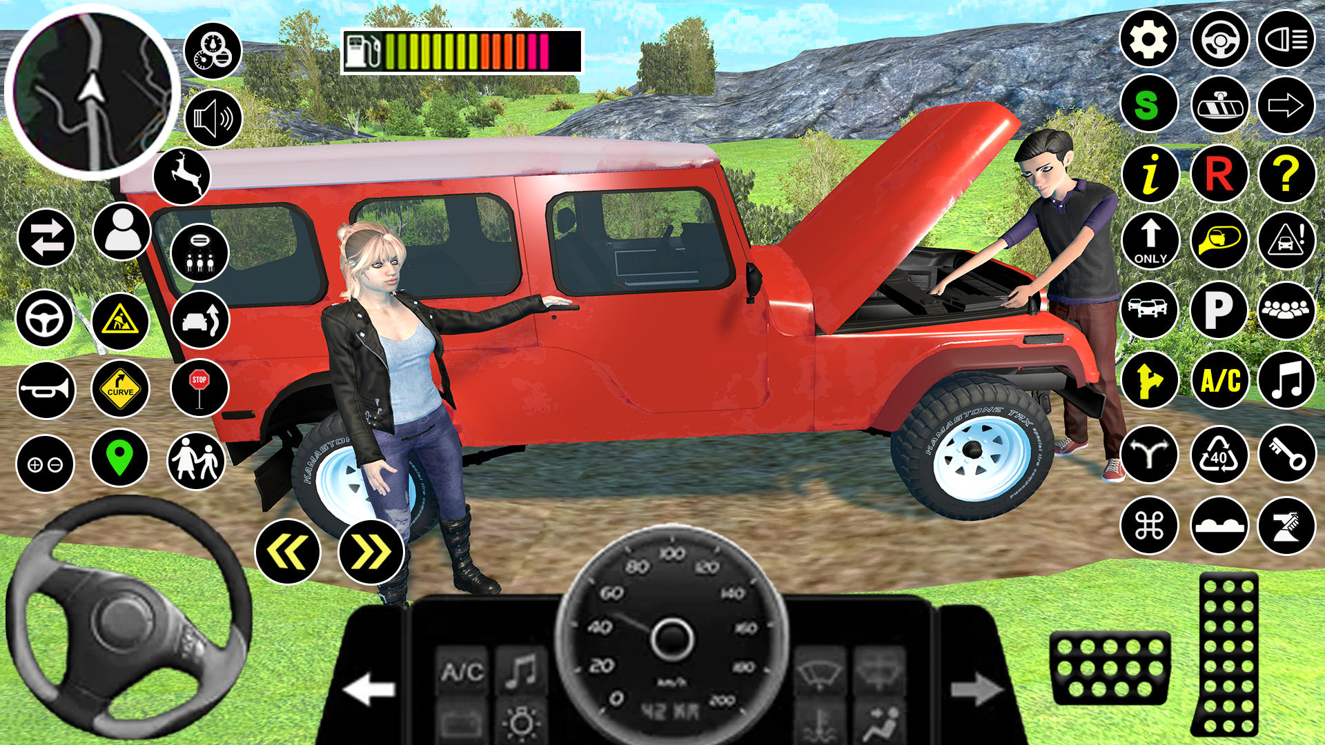 Screenshot 4 of Long Road Trip Car Driving 3D 
