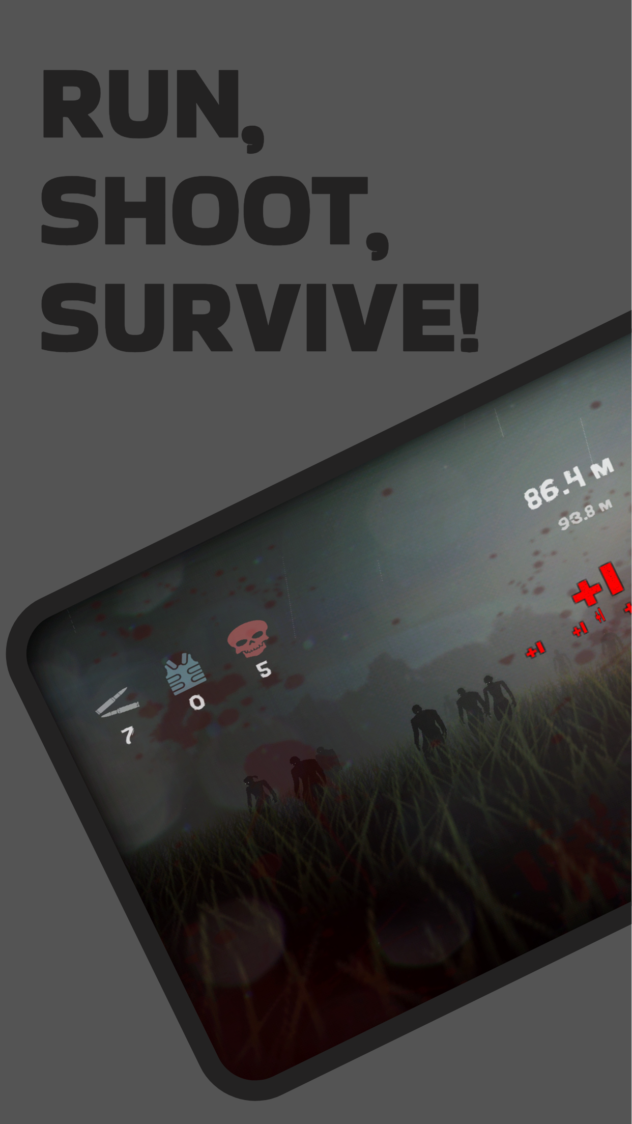 Cuplikan Layar Game ZOMBIE RUNNER Endless Survival