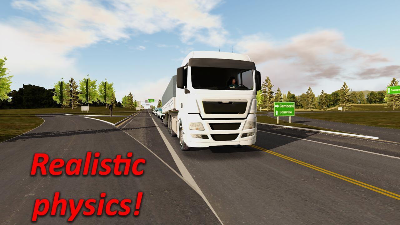 Heavy Truck Simulator Game Screenshot