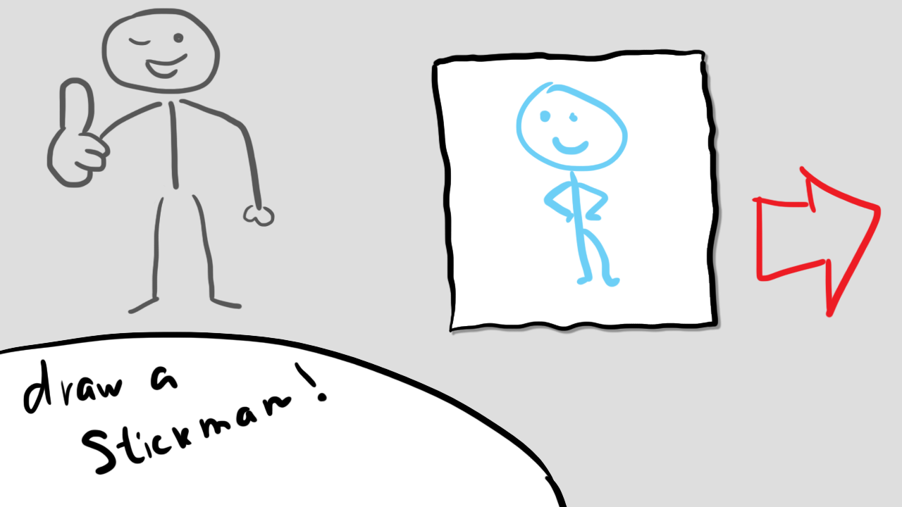 Stickman Draw Game Screenshot