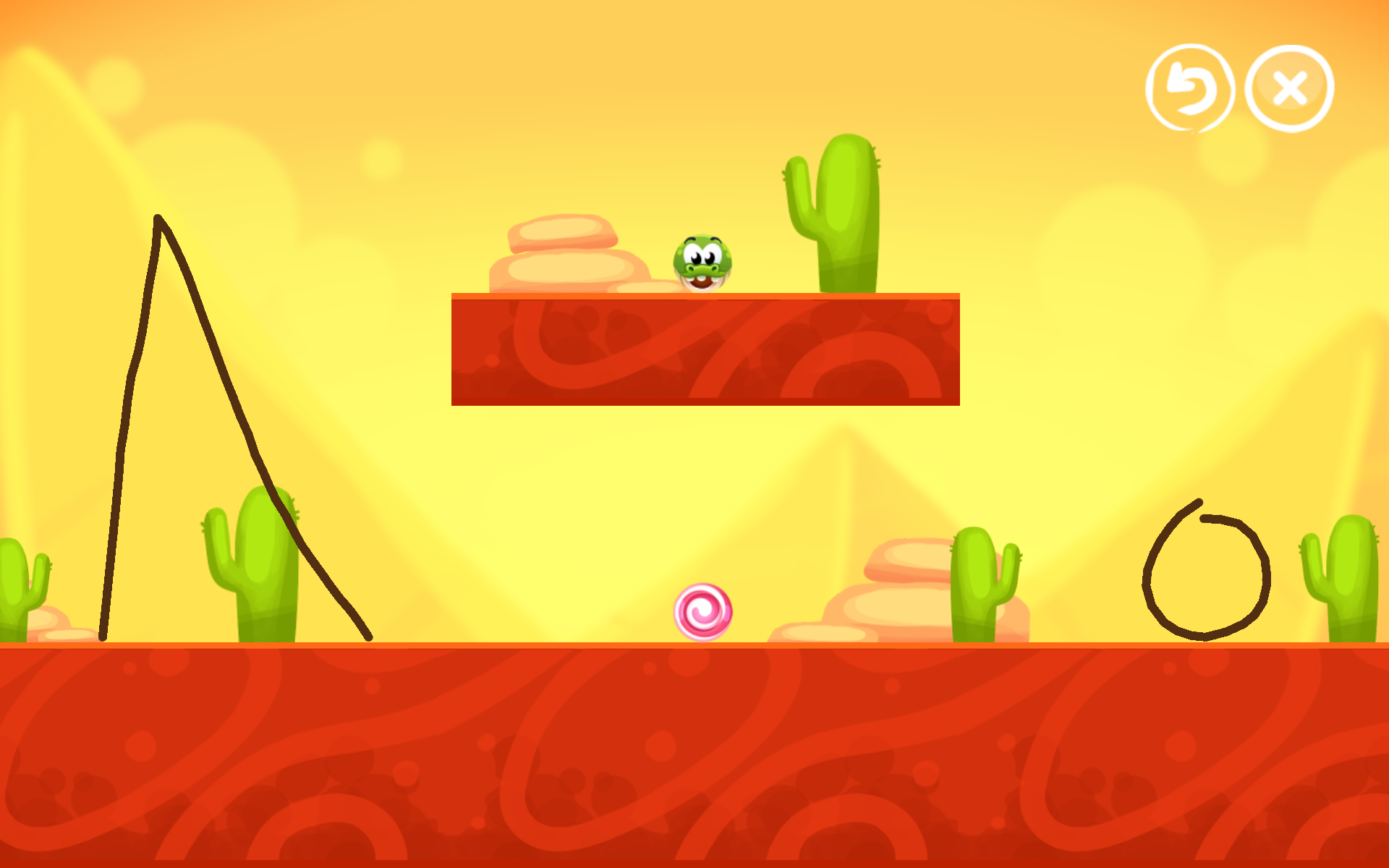 Candy Croc Game Screenshot